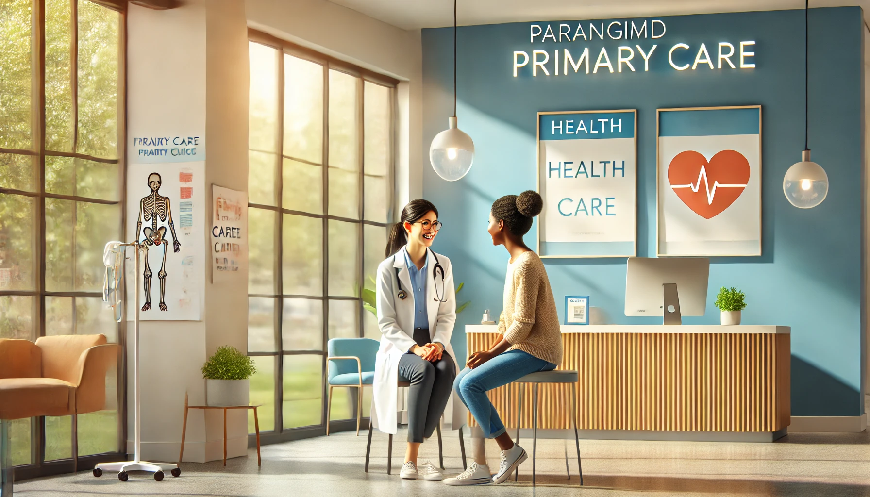 Image of a primary care visit