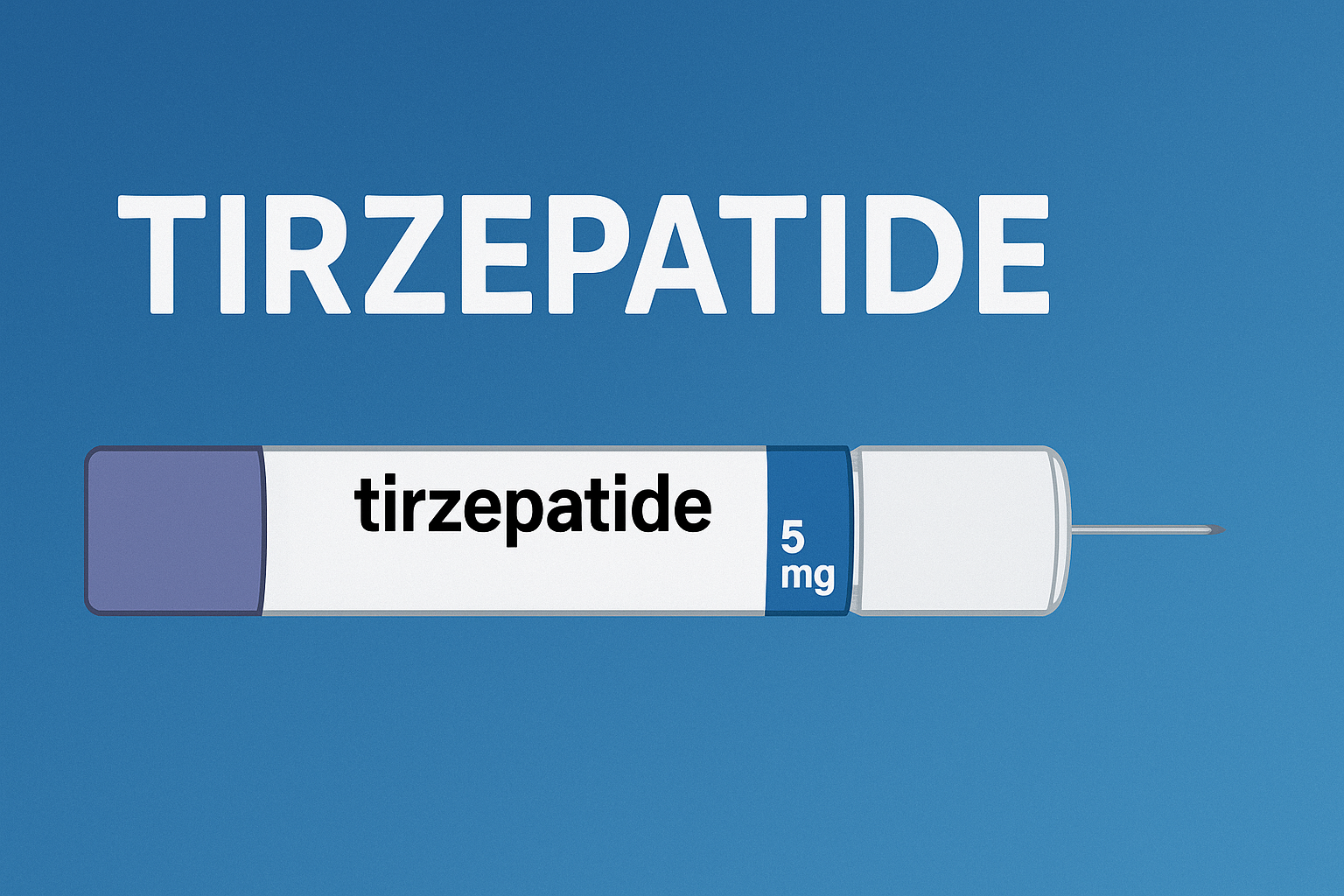 Image of Tirzepatide shot